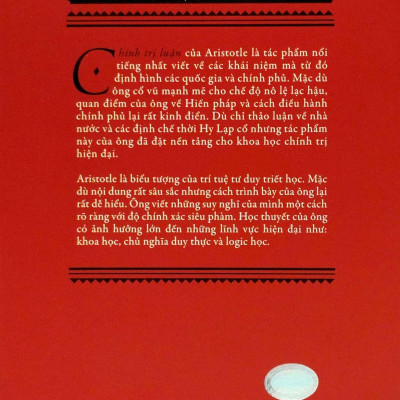 Chính Trị Luận (Tái Bản 2023)