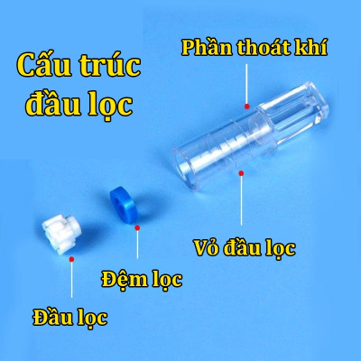 Hộp 100 Đầu Lọc Khói Giảm Độc Tố