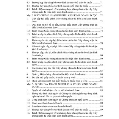 Chỉ Dẫn Áp Dụng Luật Dược sđ, bs 2024 – Những Quy Định Mới Về Hành Nghề, Kinh Doanh, Đăng Ký, Lưu Hành, Thu Hồi Thuốc, Nguyên Liệu Làm Thuốc Và Quản Lý Giá Thuốc (V2551T)