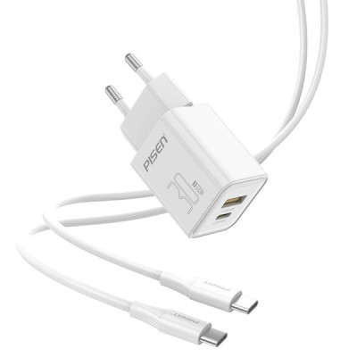 Sạc Nhanh Pisen Quick - Vivid 30W 1C1A GaN - Pisen CC1000