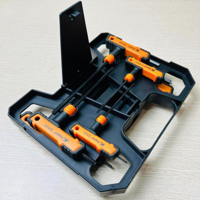 Bộ Lục Giác 18 chi tiết đầu bi và đầu sao KAPUSI TOOLS Nhật Bản k0420