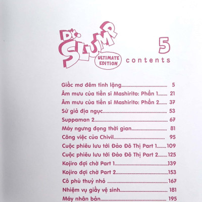 Dr.SLUMP Deluxe Edition - Tập 5