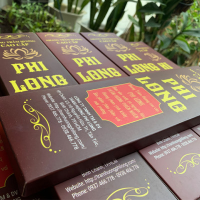 Nhang trầm hương thiên nhiên Phi long - 40cm