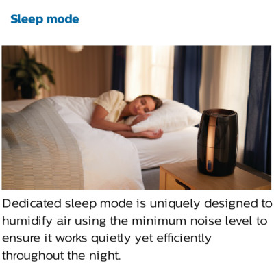 Máy tạo độ ẩm cao cấp thương hiệu Philips HU2718/00 - Hệ thống bốc hơi tiên tiến công nghệ NanoCloud - HÀNG NHẬP KHẨU