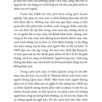 OKR Bước Đột Phá Trong Công Việc Và Cuộc Sống