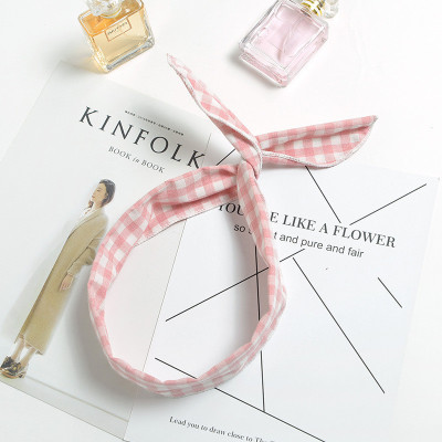 Băng đô cài tóc dạng dây cột dễ thương (giao ngẫu nhiên )