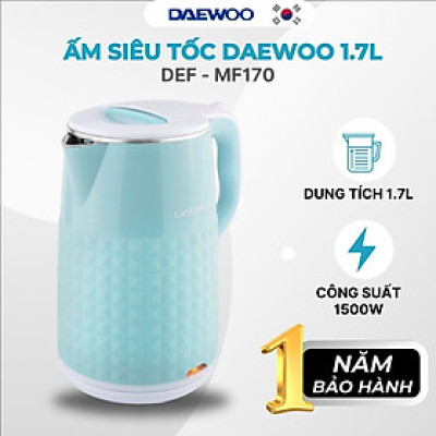 Ấm siêu tốc Daewoo DEK-MF170 (2L) - Hàng chính hãng