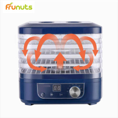 Máy sấy trái cây thực phẩm 5 tầng có hẹn giờ, Hàng Chính Hãng