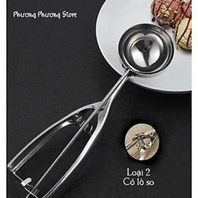 Muỗng Múc Kem Inox Đường Kính 6cm, Muốn Mua Loại Tốt Có Tại Đây