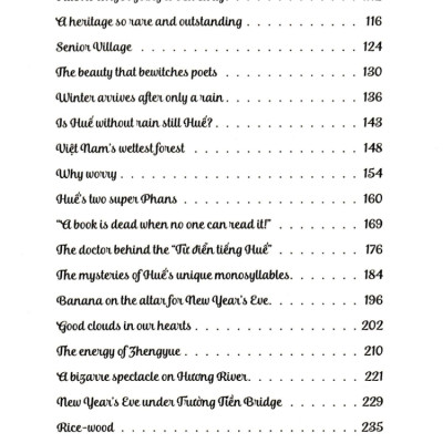 Ochna In The Front Yard - Fascinating Stories About Huế - An Ancient, Poetic And Glamorous Land (PNU)