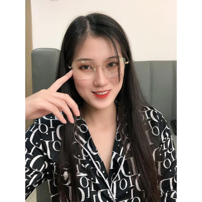 Gọng kính cận 16597 và 5201317 chất liệu titan thời trang mắt kính OURESS nam nữ siêu nhẹ siêu bền