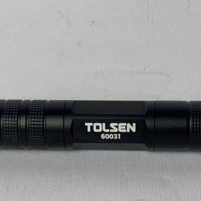 ĐÈN PIN CÁN NHÔM (CÔNG NGHIỆP) 1W DÙNG PIN TOLSEN 60031 - HÀNH CHÍNH HÃNG