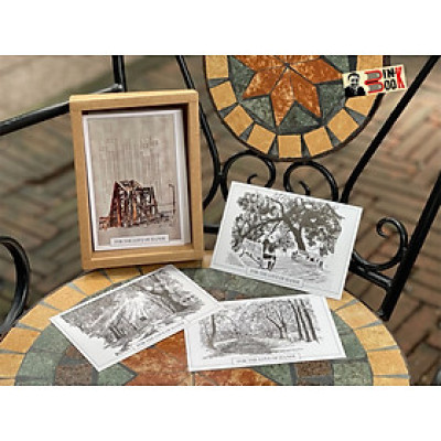 (Có Hộp) 27 tấm postcard Vì Tình Yêu Hà Nội - Martín Rama - hoạ sĩ Đặng Viết Lộc - Tri Thức Trẻ Books