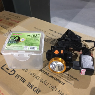 Đèn Pin LED Đội đầu Chính Hãng Rạng Đông Model: LED PDD02L 3W