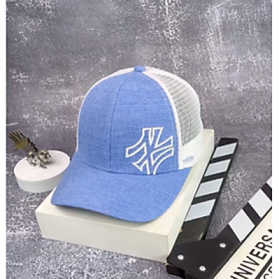 Nón kết, mũ lưỡi trai NY vải kaki phối lưới form đẹp thời trang đường phố