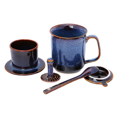 Bộ Cà Phê Men Xanh Sóng Biển S2 Đông Gia 