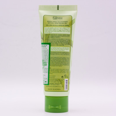 Tẩy da chết trà xanh cao cấp Hàn Quốc Benew Green Tea Peeling Gel (120ml)
