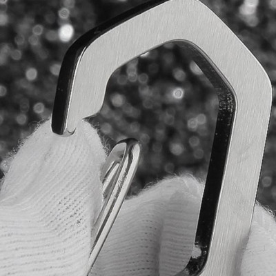 Móc Treo Chìa Khóa Oto Xe Máy Không Gỉ ZB-693 Có Móc Treo Đỉa Quần