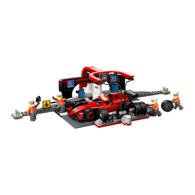 Đồ Chơi Lắp Ráp Trạm Bảo Dưỡng Xe F1 LEGO CITY 60443 (325 Chi Tiết)