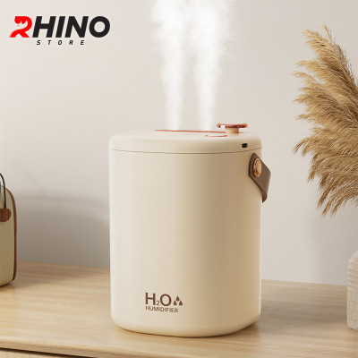 Máy phun sương tạo ẩm tinh dầu Rhino H808 1200ml, 2 lõi phun tích hợp đèn kèm quai treo - Hàng chính hãng