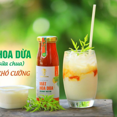 Mật hoa dừa Sokfarm - Vị ngon ngọt, An toàn cho trẻ nhỏ, bổ sung nhiều năng lượng