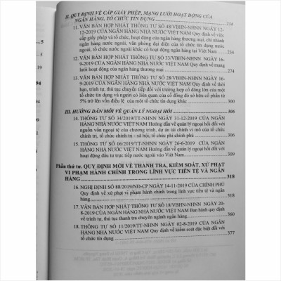 Sách Luật Ngân Hàng Nhà Nước Việt Nam – Luật Các Tổ Chức Tín Dụng – Quy Định Mới về Thanh Tra, Kiểm Soát, Xử Phạt Vi Phạm Hành Chính - V1814D
