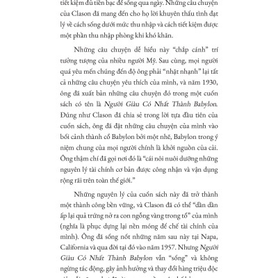 NgườI Giàu Có Nhất Thành Babylon (Tái Bản)