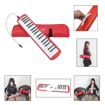 Kèn Melodica Loại 1 | Kèn Phím Melodica 32 Phím Có Túi Vải | Tặng Kèm Khăn Lau, Ống Dây Chất Lượng Cho Học Sinh