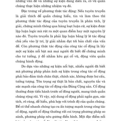 Công tác tư tưởng và những vấn đề đặt ra với công tác tư tưởng trong thời kỳ phát triển mới của đất nước ( Xuất bản lần thứ hai có chỉnh sửa)