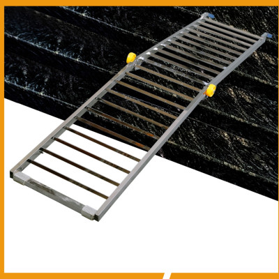 CẦU ĐI XE MÁY INOX . kt 205 x 45 cm