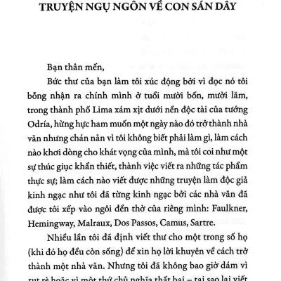 Thư Gửi Nhà Tiểu Thuyết Trẻ