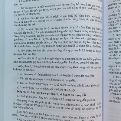 Chỉ dẫn tra cứu áp dụng Luật Đất Đai số 31/2024/QH15 được sửa đổi, bổ sung bởi luật số 43/2024/QH15