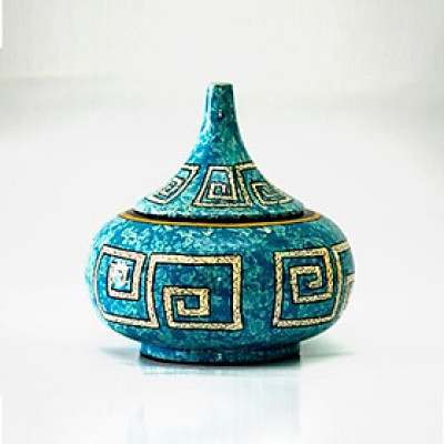 Hủ bí sơn mài cao cấp thích hợp đựng vật dụng nhỏ, bánh kẹo, trang trí, làm quà tặng,...