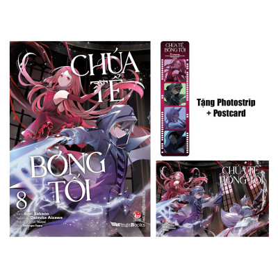 Sách - [Manga] Chúa Tể Bóng Tối - Tập 8 - Tặng Kèm Postcard + Photostrip