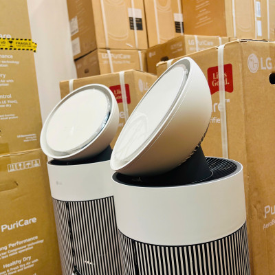 [GIÁ TẠI KHO] Máy lọc không khí LG PuriCare AeroBooster AS55GGSY0 - Bảo Hành 12 Tháng - Hàng chính hãng LG