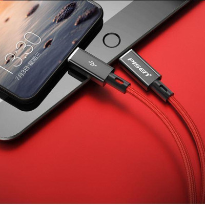 Cáp Sạc Nhanh Pisen Quick Platinum Lightning USB-C 1m