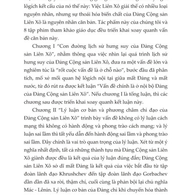 Tính trước nguy cơ - Suy ngẫm sau 20 năm Đảng Cộng sản Liên Xô mất đảng (bản in 2024)