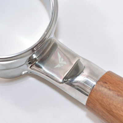 Feepie tay cầm gỗ pha espresso không đáy 58mm 2 tai thông dụng