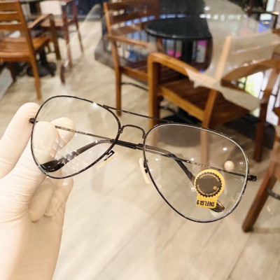 Gọng Kính xinh, Gọng kính cận/Kính giả cận Kim loại tăm thời trang + tặng Tuavit Kính Xinh mini tiện lợi