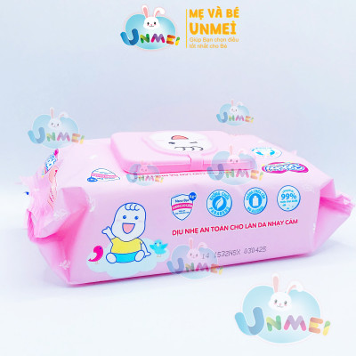 Combo Tiết Kiệm 3 Gói Khăn Ướt Bobby Care Hương Dịu Nhẹ 100 Tờ/Gói - Tặng 1 Gói Cùng Loại