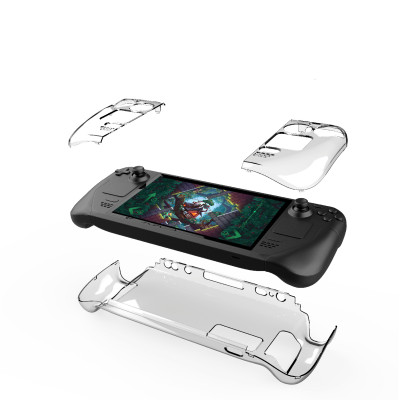 Bao Case Trong Suốt PC Crystal bảo vệ cho Máy chơi game Valve Steam Deck / Steam Deck OLED - Hàng Chính Hãng