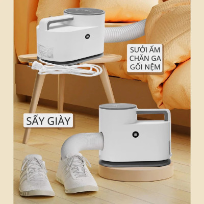 Máy Sấy Quần Áo, Chăn Nệm, Giày Mishio MK308 có chức năng diệt khuẩn UV - Hàng chính hãng