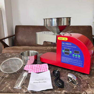 Máy ép dầu ăn thực vật chuyên nghiệp nâng cấp hoàn toàn mới thương hiệu Mỹ cao cấp Septree X10 1400W - Hàng nhập khẩu (BH 1 NĂM)