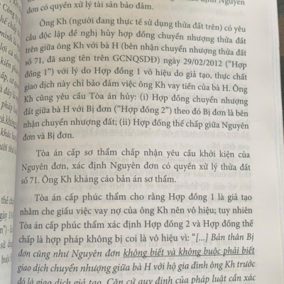 Bảo vệ quyền lợi của người thứ ba ngay tình (sách chuyên khảo)