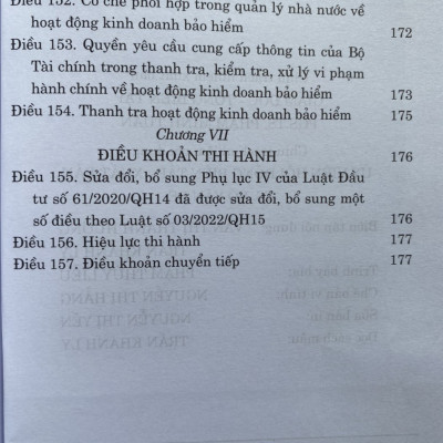 Luật Kinh Doanh Bảo Hiểm 