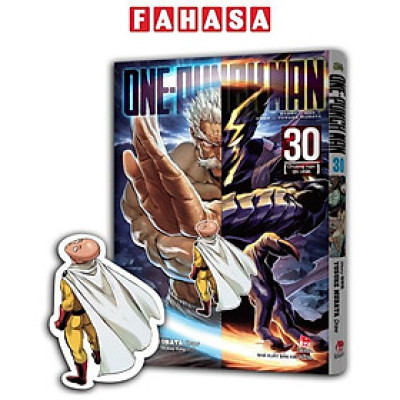 Sách - One-Punch Man - Tập 30 - Chướng Ngại Lớn Nhất - Tặng Kèm Bookmark