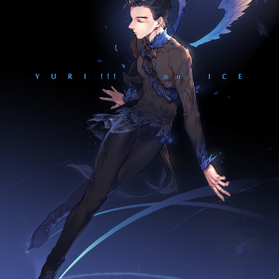 Tranh poster Yuri On Ice khổ A4 combo 10 tấm khác nhau 
