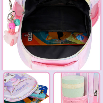 Balo kiểu dáng dễ thương cho bé gái, ,balo học sinh tiểu học siêu dễ thương HS9050A