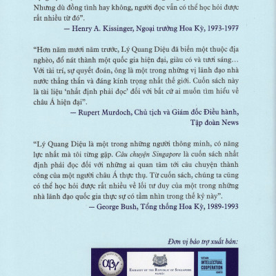 Hồi Ký Lý Quang Diệu I: Câu Chuyện Singapore (Tặng Notebook tự thiết kế)