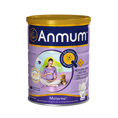 Sữa Bột Dành Cho Mẹ Bầu Anmum Materna Hương Vanilla 800g - Tặng Set 2 ly sứ